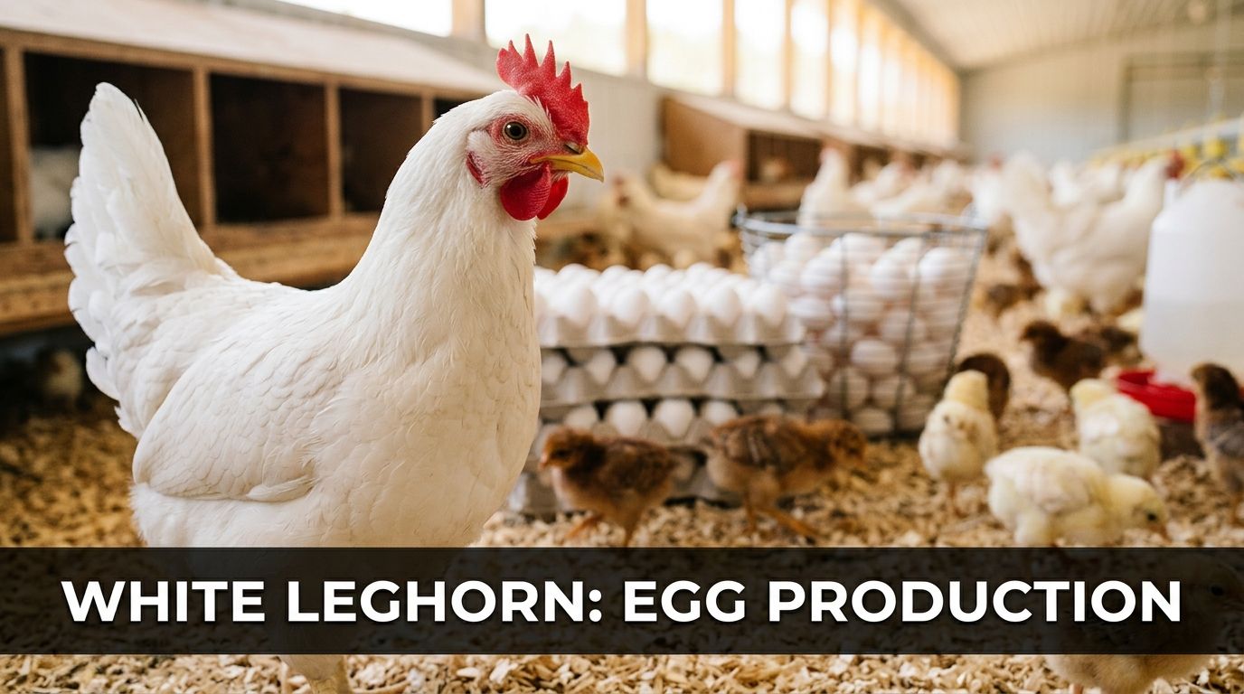 Why White Leghorn Dominates Global Egg Production: An In-Depth Analysis