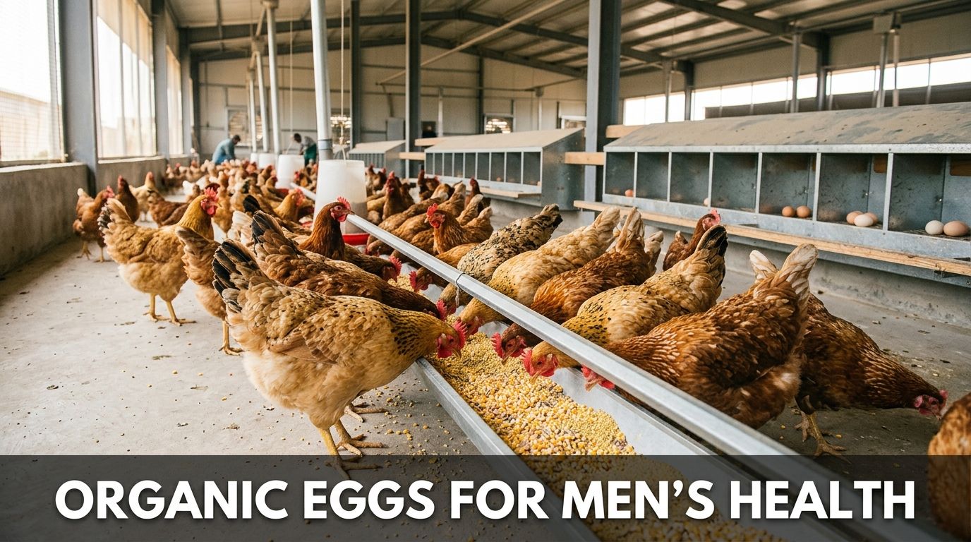 Unlocking Men's Health: The Comprehensive Benefits of Organic Eggs