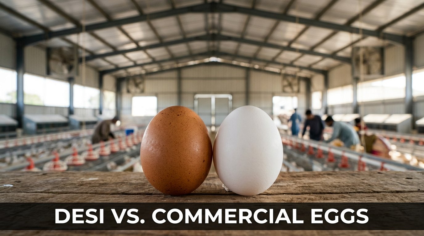 Desi Egg vs. Commercial Egg: A Comprehensive Global Nutritional Showdown