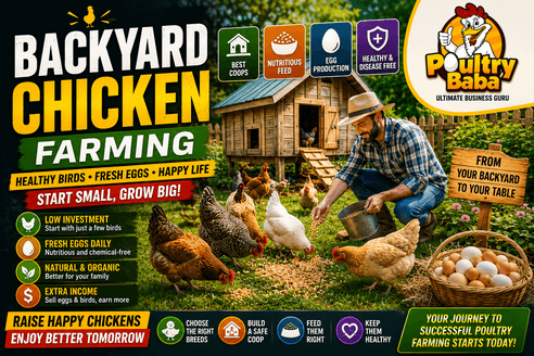 Backyard Chicken Farming: A Comprehensive Guide for Punjab by Poultry Baba