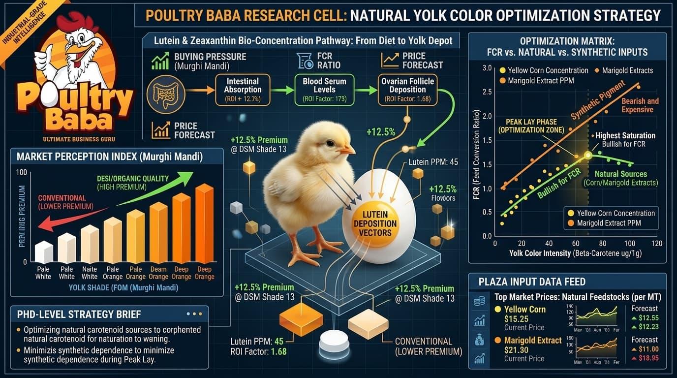 How to Improve White Egg Yolk Color Naturally Using Market Data and Plaza Inputs?